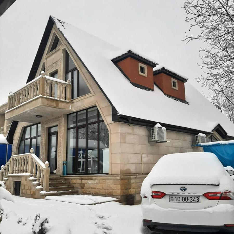 Viva Hotel Gabala With Sauna, Pool, Waterfall And Fireplace المظهر الخارجي الصورة