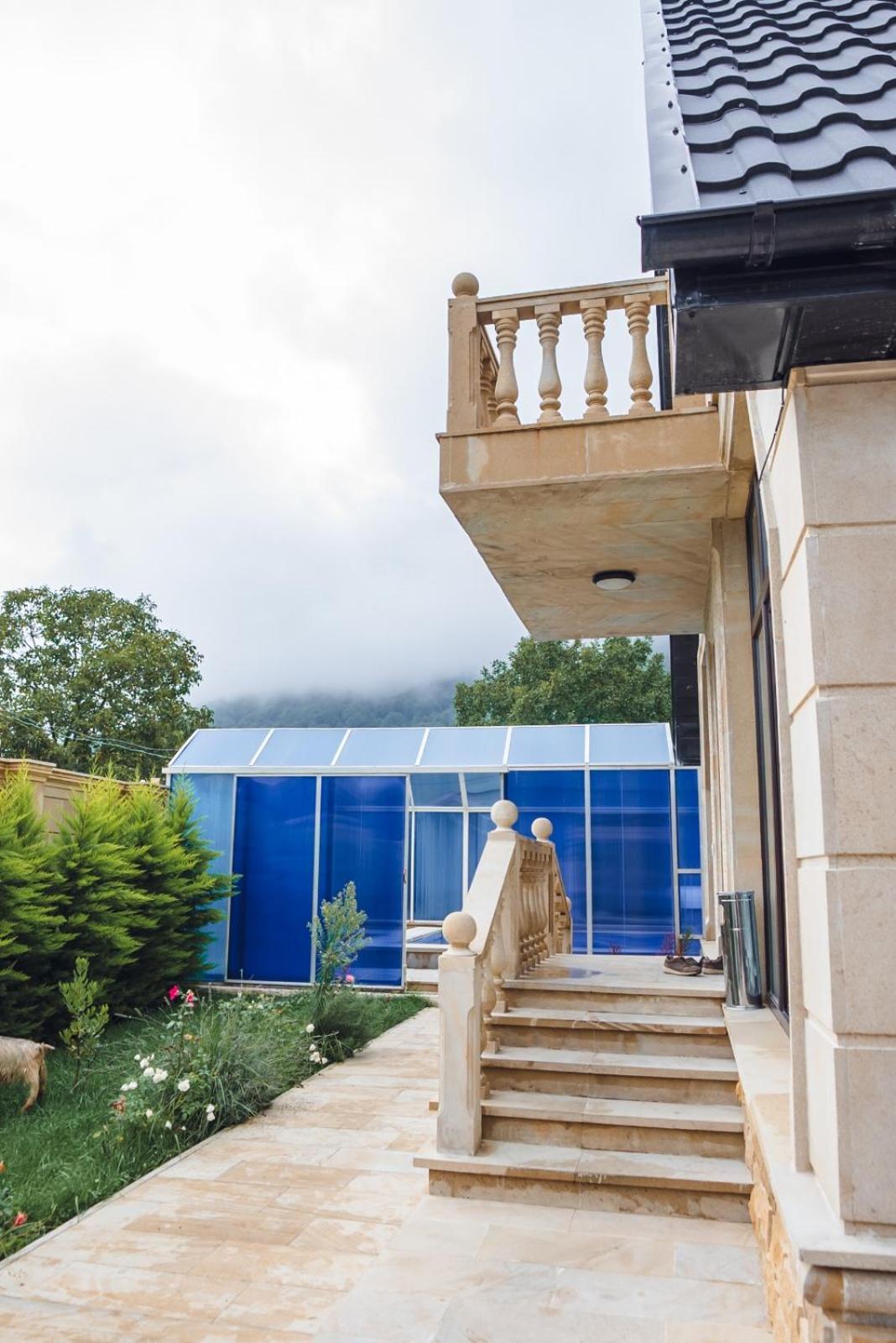 Viva Hotel Gabala With Sauna, Pool, Waterfall And Fireplace المظهر الخارجي الصورة